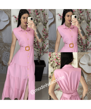 Vestido Betyna Rosa Vestido Betyna Rosa